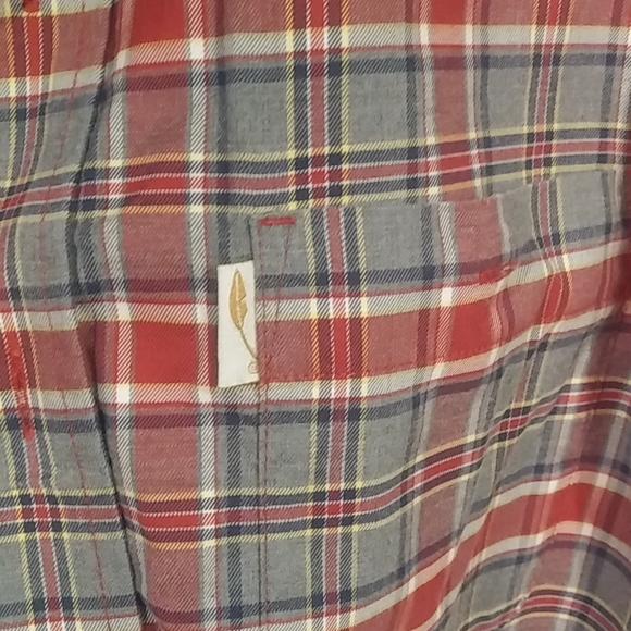 Bob timberlake large tall plaid button down shirt - Picture 2 of 5